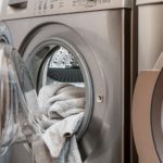 Waschmaschine und Handtuch