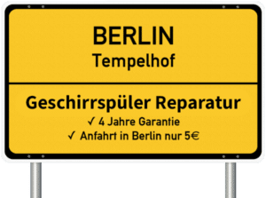geschirrspüler reparatur Tempelhof